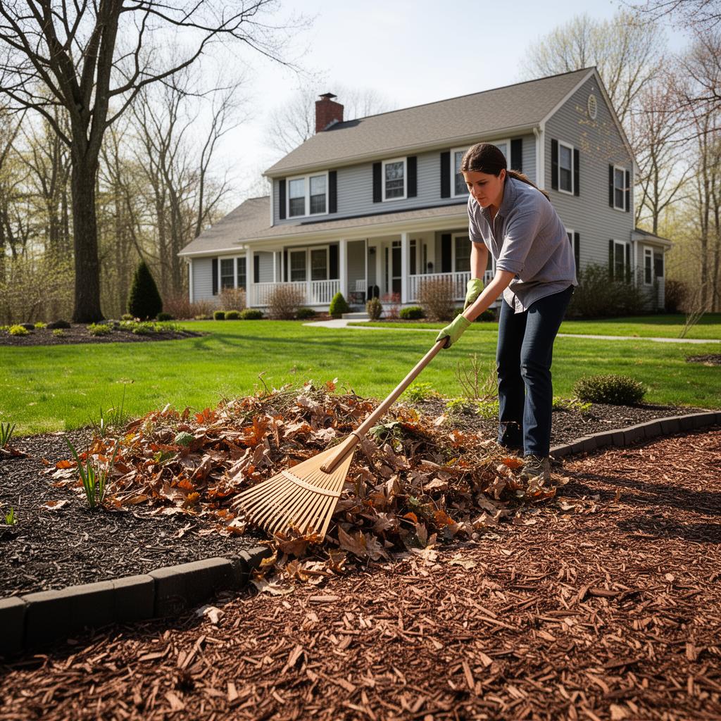 Spring Clean Up Thatching CH Property Management